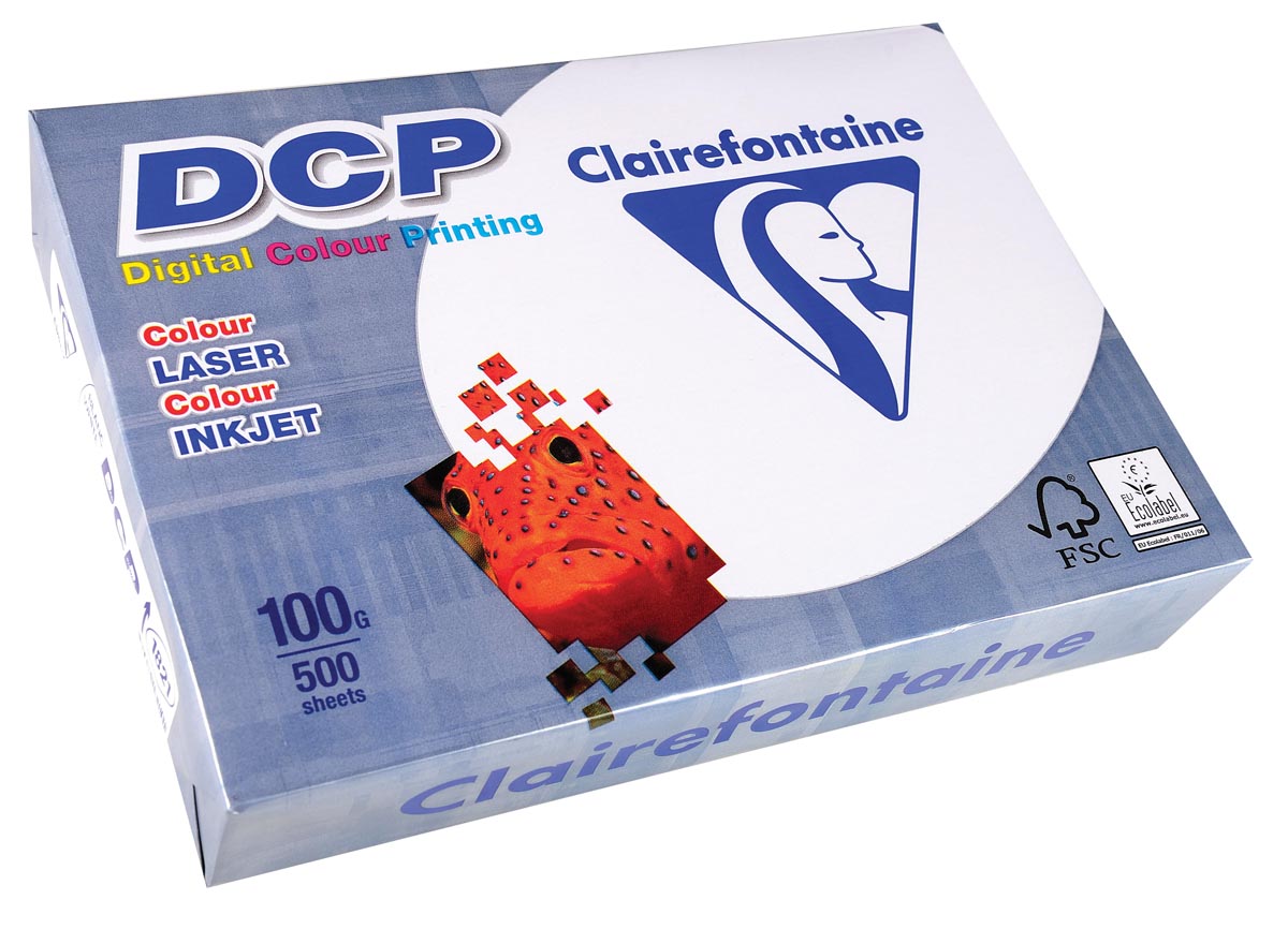 Foto van Clairefontaine DCP papier de présentation, A4, 100 g, paquet de 500 feuilles