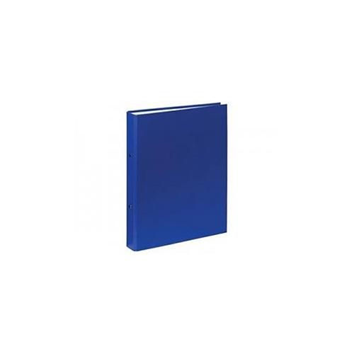 Photo de Classeur rigide 2 anneaux A4 - dos 4cm - Bleu - Exacompta