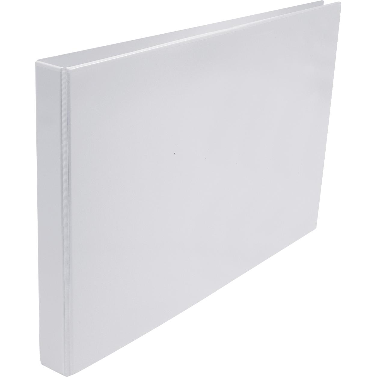 Photo de Classeur personnalisable - A3 - dos 2,5cm - Blanc - Kangaro