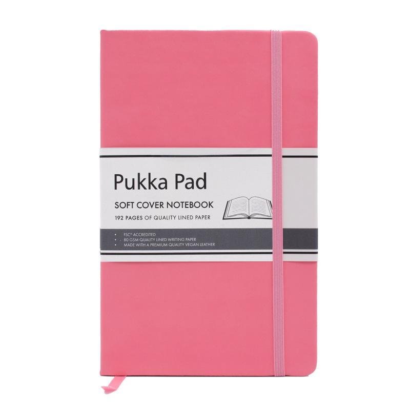 Photo de Cahier Signature softcover Pukka - rose - 138147