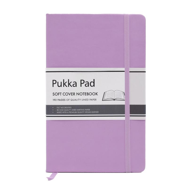 Photo de Cahier Signature softcover Pukka - mauve - 138148