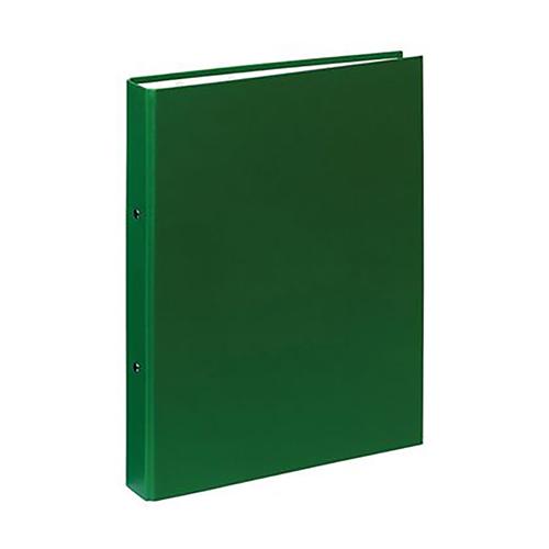 Photo de Classeur rigide 2 anneaux A4 - dos 4 cm - Vert - Exacompta