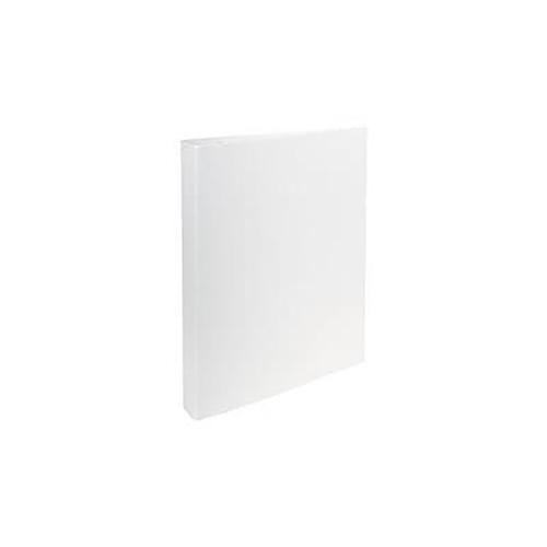 Photo de Classeur rigide 2 anneaux A4 - dos 4 cm - Blanc - Exacompta