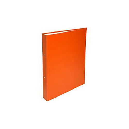 Photo de Classeur rigide 2 anneaux A4 - dos 4 cm - Orange - Exacompta