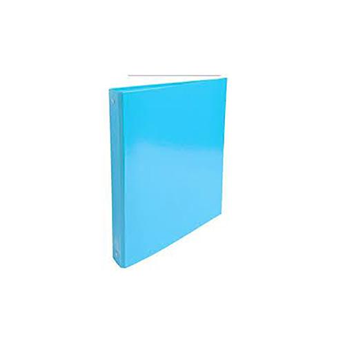 Photo de Classeur rigide 2 anneaux A4 - dos 4 cm - Bleu - Exacompta