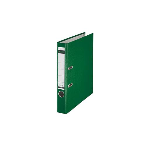 Photo de Classeur plastique PP 180° Leitz - dos 4 cm - A4 - Vert - Leitz