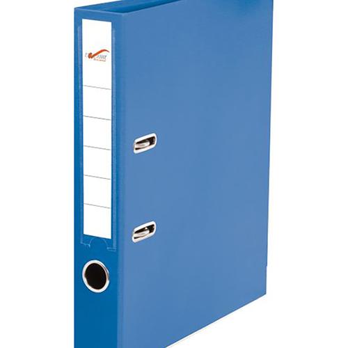 Photo de Classeur levier PVC Deroanne - dos 4 cm - A4 - Bleu - Deroanne