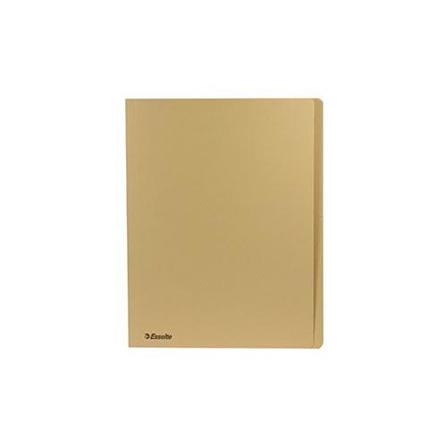 Photo de Chemises Esselte Folio bords dépassants - 300 gr - Brun - Esselte