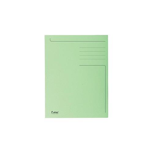 Photo de Fardes 3 rabats carton Folio Forever - Vert - Exacompta