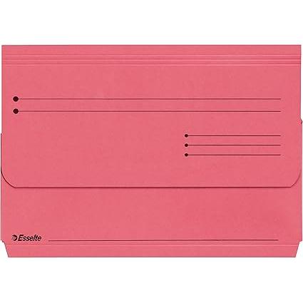 Photo de Farde à soufflet - Folio - rouge - code 1584200  - paq de 25