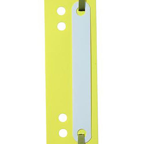 Photo de Fixes documents lamelles - 150 x 38 mm - Jaune - Durable