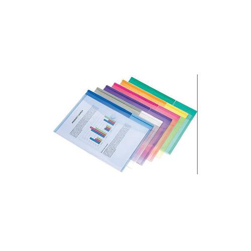 Photo de Enveloppes Velcro A4 - Multicolore - Tarifold