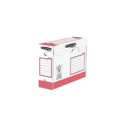Foto van Archiefdozen Vivida dos 10 cm - Rood - Bankers Box