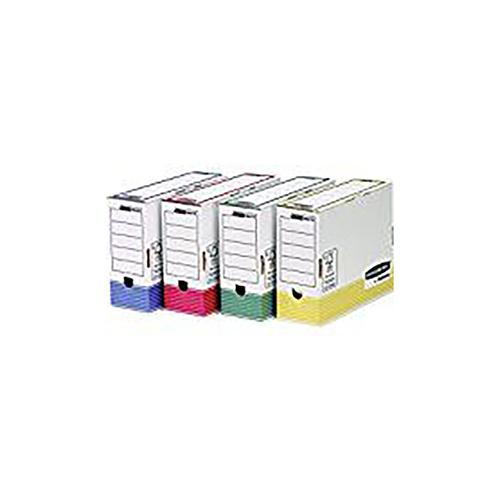 Foto van Archiefdozen Vivida dos 10 cm - Geel - Bankers Box