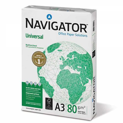 Photo de Papier Navigator blanc - A3 - Blanc - Navigator