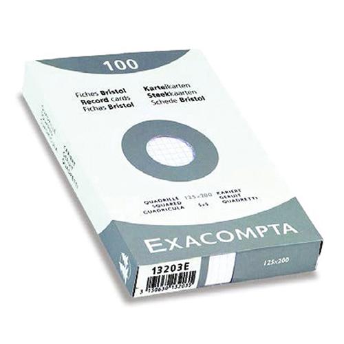 Photo de Etui 100 fiches - 210x297 - 5/5 - blanc - Blanc - Exacompta