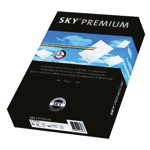 Photo de Papier Sky Premium 80 gr - A4 - Blanc