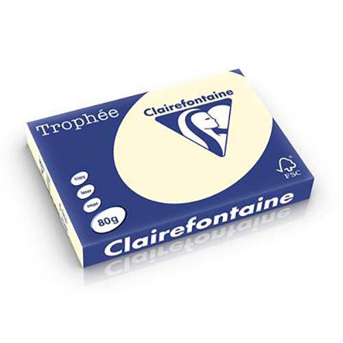 Photo de Papier Clairefont. Trophée-A3-80 g-bulle-ivoire - Beige - Trophee