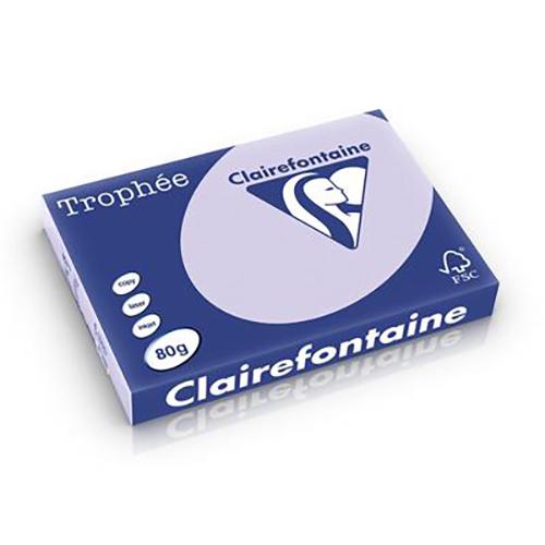 Photo de Papier Clairefont. Trophée-A3-80 g-lilas - Violet - Trophee