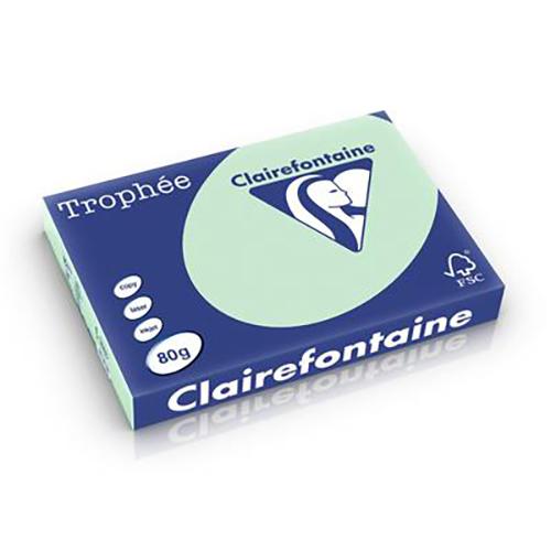 Photo de Papier Clairefont. Trophée-A3-80 g-vert - Vert - Trophee