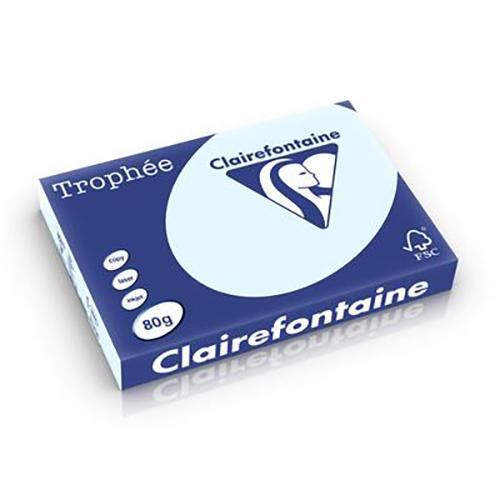 Photo de Papier Clairefont. Trophée-A3-80 g-bleu - Bleu - Trophee