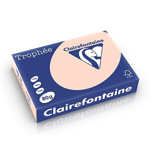 Photo de Papier Clairefont. Trophée-A4-80 g-saumon - Orange - Trophee