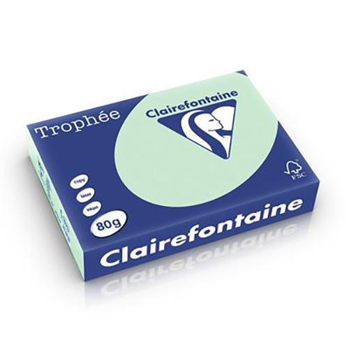 Photo de Papier Clairefont. Trophée-A4-80 g-vert - Vert - Trophee