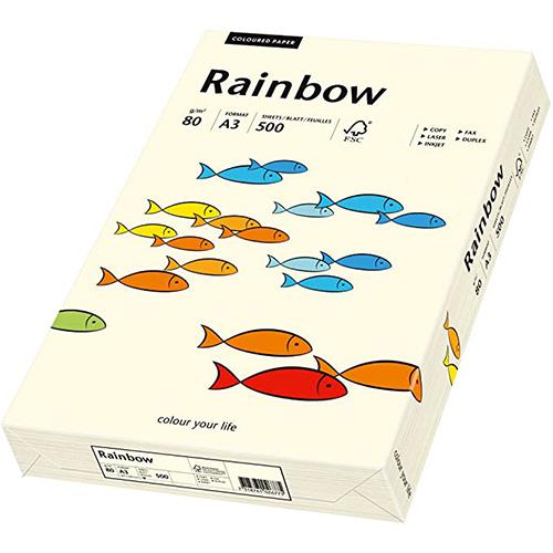 Photo de Papier Rainbow A3 80 gr (500)  - Beige - Rainbow