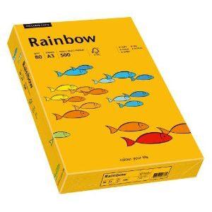 Photo de Papier Rainbow A3 80 gr (500)  - Orange - Rainbow