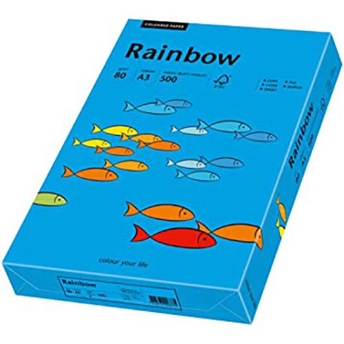 Photo de Papier Rainbow A3 80 gr (500)  - Bleu - Rainbow