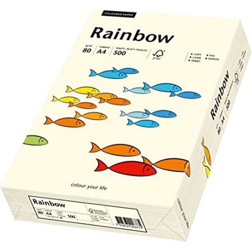 Photo de Papier Rainbow A4 80 gr (500)  - Blanc - Rainbow