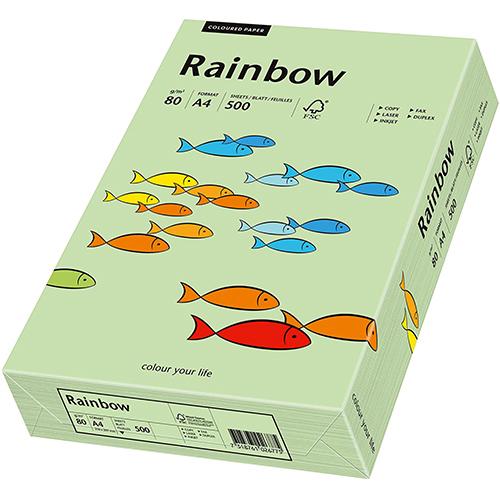 Photo de Papier Rainbow A4 80 gr (500)  - Vert - Rainbow