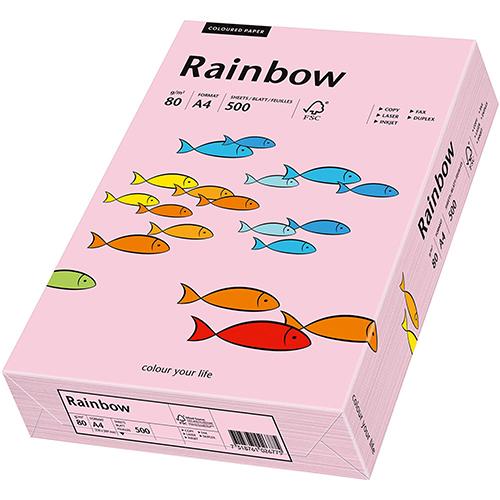 Photo de Papier Rainbow A4 80 gr (500)  - Rose - Rainbow