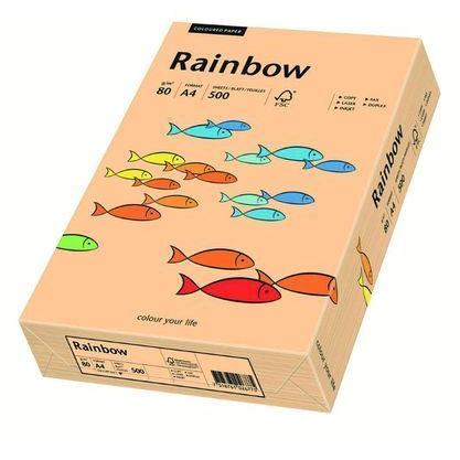 Photo de Papier Rainbow A4 80 gr (500)  - Orange - Rainbow