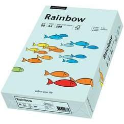 Photo de Papier Rainbow A4 80 gr (500)  - Bleu - Rainbow