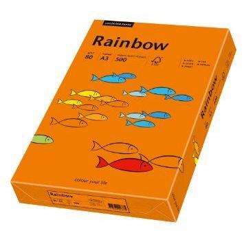 Photo de Papier Rainbow A3 80 gr (500)  - Orange - Rainbow