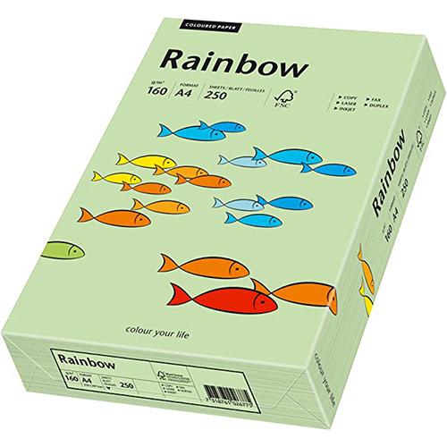 Photo de Papier Rainbow A4 160 gr (250)  - Vert - Rainbow