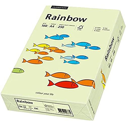 Photo de Papier Rainbow A4 160 gr (250)  - Vert - Rainbow