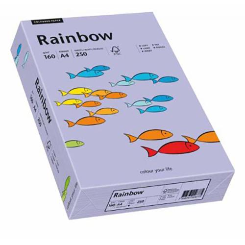 Photo de Papier Rainbow A4 160 gr (250)  - Violet - Rainbow