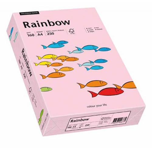 Photo de Papier Rainbow A4 160 gr (250)  - Rose - Rainbow