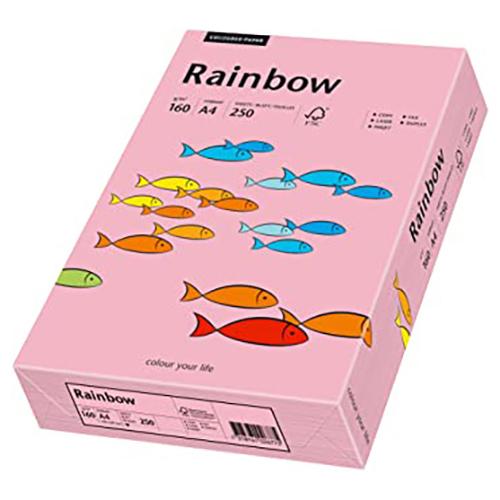 Photo de Papier Rainbow A4 160 gr (250)  - Rose - Rainbow