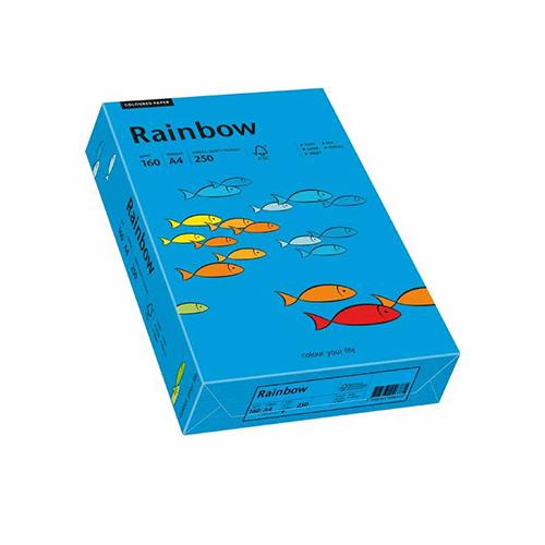 Photo de Papier Rainbow A4 160 gr (250)  - Bleu - Rainbow