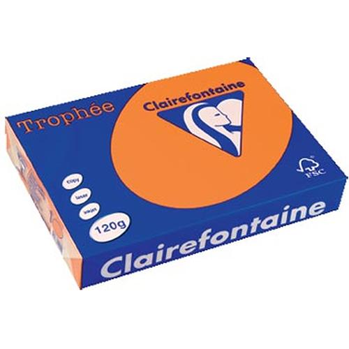 Photo de Papier Trophée A4 120 gr (250) - Orange - Trophee