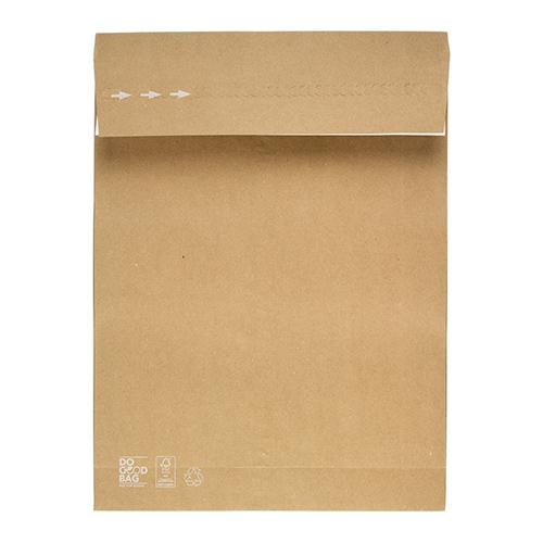 Photo de Enveloppes kraft à soufflet - 320x430x80 - Brun - Raadhuis