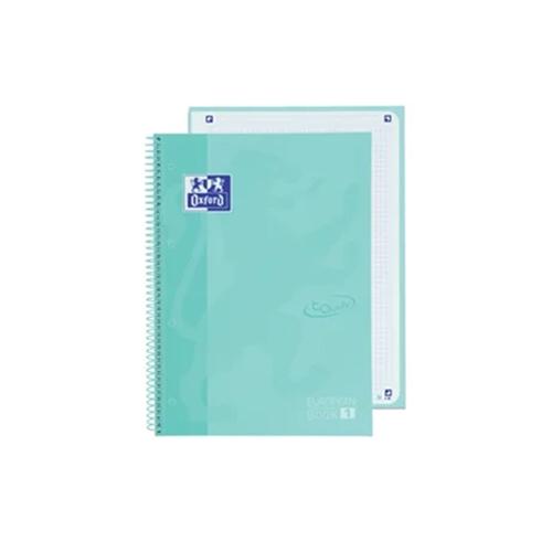 Photo de Cahier Europeanbook - A4+ - 5x5 - Vert - Oxford