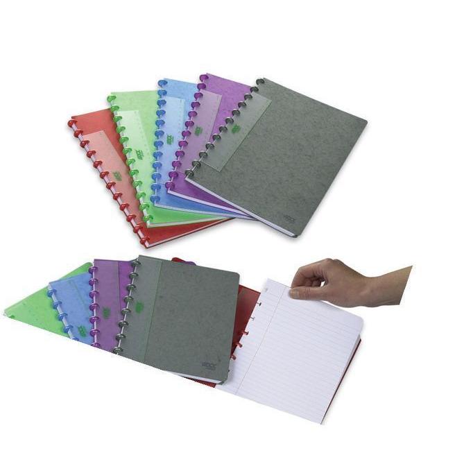 Photo de Cahier Adoc 72 flts-21x16.5-5/5-LINE EX-ASSORTI 3845.748