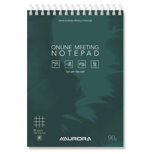 Photo de Cahier Notepad - quadrillé - A5 - Aurora