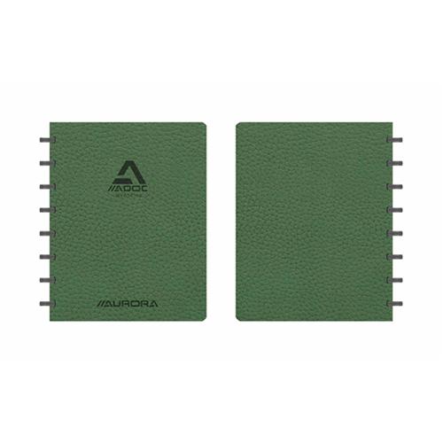Photo de Cahier Adoc Business A4 - ligné - Vert - Aurora