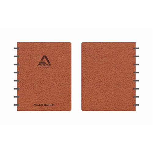 Photo de Cahier Adoc Business A4 - 5x5 - Brun - Aurora