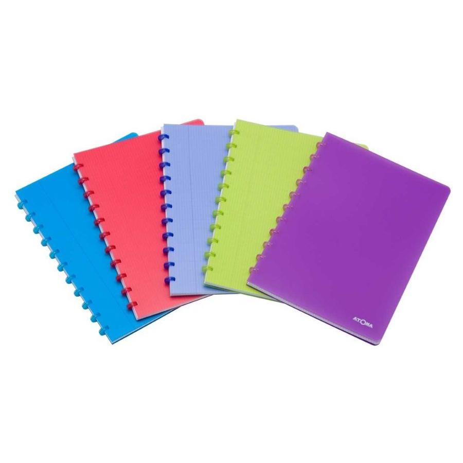 Photo de Cahier Atoma 72 flts -21x29.7 - 4*8 PVC - Atoma